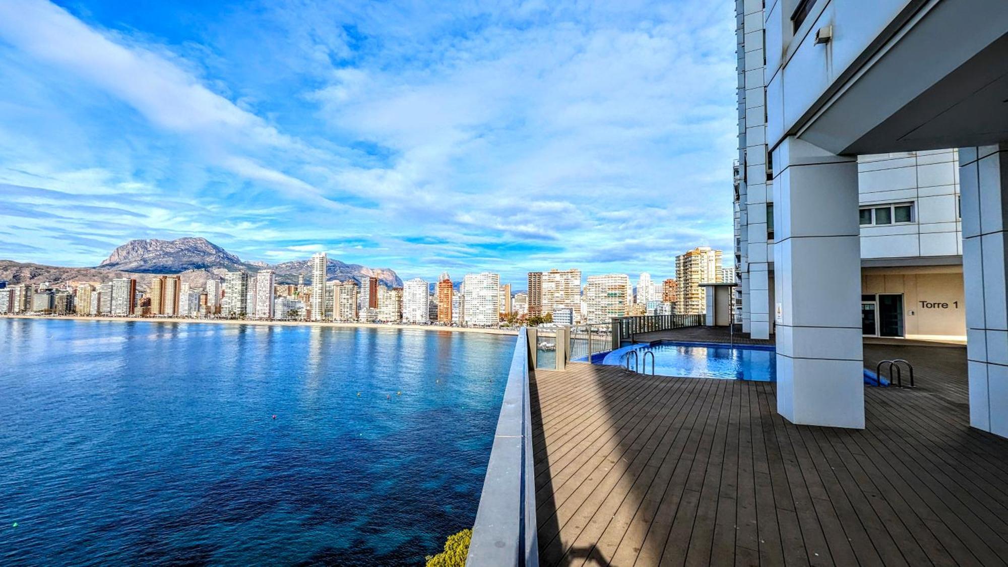 Gemelos Sea Front Apartment ベニドルム エクステリア 写真